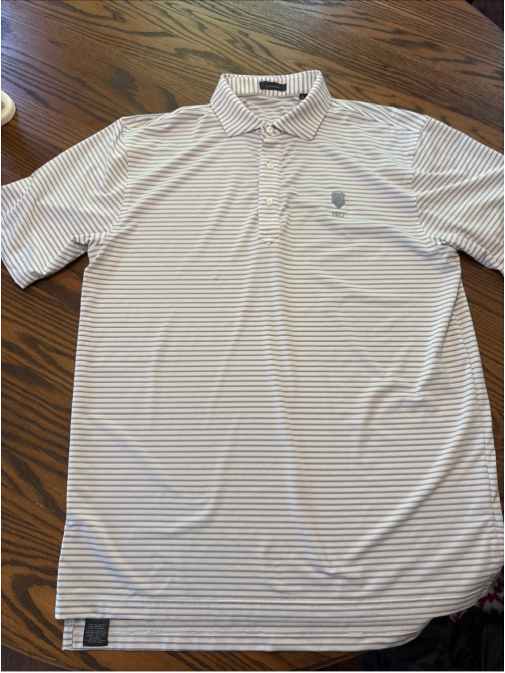 turtleson polo shirt large CC of orlando crest logo on left chest - Picture 3 of 7